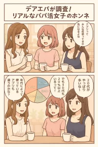 パパ活アプリ利用実態調査2025